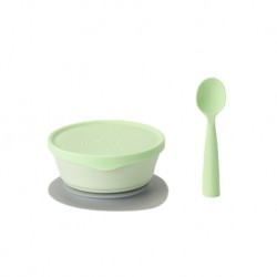 Miniware First Bite Set (Coloured PLA Series) - Key Lime
