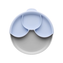 Miniware Healthy Meal Set (PLA Series) - Grey + Lavender