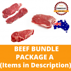 Halal Commissary Beef Bundle Package A (Items in Description)