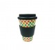 Rice Husk Ware Cafe Mug (New Series) - Rainbow + Black