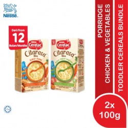 Nestlé Cerelac Citarasa Ibu Bundle Porridge Chicken & Vegetables Twin Packs (100g x 2)