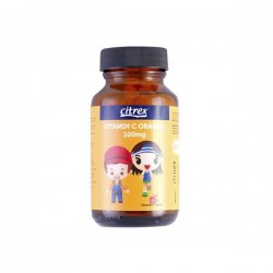 Citrex Junior Vitamin C 100mg Orange 30's
