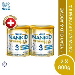 Nestlé Nankid Optipro HA 3 (1 Year Above) 800g - Quarterly (Bundle of 2) (Expiry Date 18/11/2022)