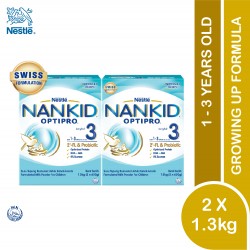 NANKID OPTIPRO 3 with 2'-FL (1-3 Years Above) 1.3kg - Quarterly (Bundle of 2) 