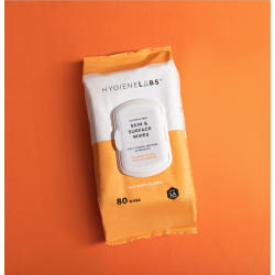 Hygiene Labs Skin & Surface Wipes (80 Pack)