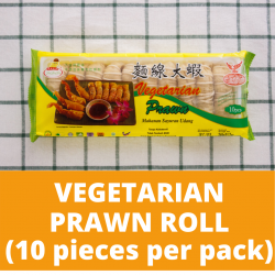 Lox Vegetarian Prawn Roll (10pcs)
