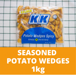 Lox Seasoned Potato Wedges (1kg)