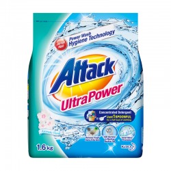 Attack Ultra Power Concentrate Detergent Powder (ATK) (1600g)