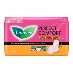 Laurier Super Maxi Long Wing 25cm (16s)