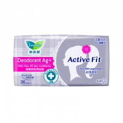 Laurier Pantyliner Active Fit Deodorant AG (36s)