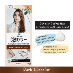 Liese Creamy Bubble (Natural Series) - Dark Chocolat