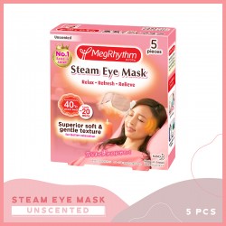 MegRhythm Steam Eye Mask Unscented (5pcs)