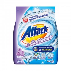 Attack Detergent Plus Softener Floral Romance Concentrate Detergent Powder (ATSV) (700g)