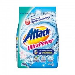 Attack Ultra Power Concentrate Detergent Powder (ATK) (240g)