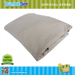 Bumble Bee Fitted Crib Sheet (Knit Fabric)
