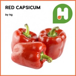 Fresh Local Red Capsicum (1kg per pack)
