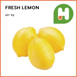 Fresh South Africa Lemon (Sold per 1kg)