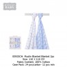 Hudson Baby Muslin Blanket Gift (2's/Pack) 00925CH