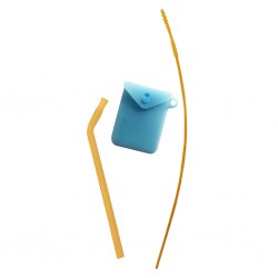 b.box Silicone Straw Travel Set