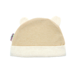Trendyvalley Organic Cotton Baby Hat (Brown)