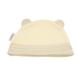 Trendyvalley Organic Cotton Baby Hat (Cream)