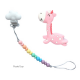 Teether Joy Pastel Joy (Pink Giraffe)