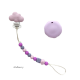 Teether Joy Mulberry (Lavender Macaron)