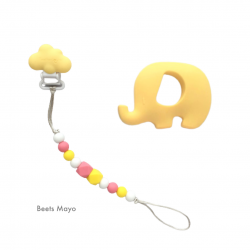 Teether Joy Beets Mayo (Yellow Elephant)