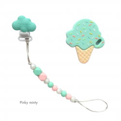 Teether Joy Pinky MInty (Mint Ice Cream)