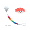 Teether Joy Neon Rainbow (Red Sushi)