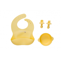 Teether Joy Baby Feeding Set (Yellow)