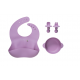 Teether Joy Baby Feeding Set (Lilac)