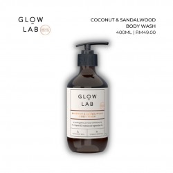 Glow Lab B/Wash Swood & Coconut 400ml