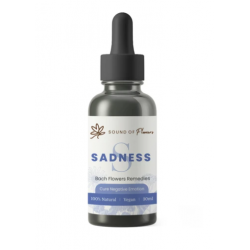 Sound of Flowers Bach Flower Remedies (Cure Negative Emotions Tincture)  Sadness