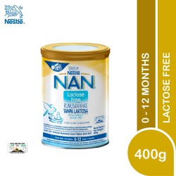 Nestlé Nan Lactose Free (0-12 Months) 400g (Expiry Date 30/04/2022)