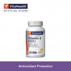 VitaHealth Vitamin E 400IU 30’s (Expiry : 11/2023)
