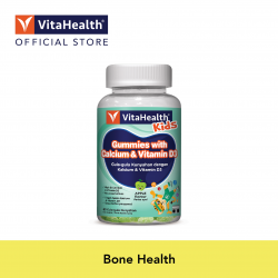 VitaHealth Kids Gummies with Calcium & Vitamin D3 60's [Expiry 10/2022]