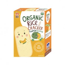 Apple Monkey Organic Rice Cracker (Pumpkin)