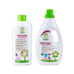 Mamacubatry - TLC Green Babes & Kiddies Laundry Wash & Green Liquid Cleanser