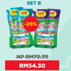 (Set B) Carrie Junior Berries Bundle Set