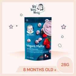 BB King Kong Gerber Yogurt Melts Mixed Berries 28g Pouch