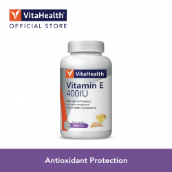 VitaHealth Vitamin E 400IU 100's (Expiry : 5/2024)