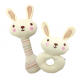 Trendyvalley x Krooderie Organic Cotton Baby Soft Toys (Wynter Bunny)