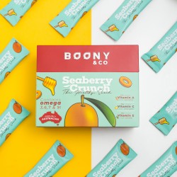 BoonY & Co Seaberry Crunch 6 Months Subscription Plan (30 sachets x 6 boxes, free 1 box) 
