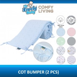 Comfy Living Cot Bumper (2pcs)