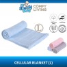 Comfy Living Cellular Blanket 100 x 140cm