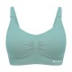 Akarana Baby Maternity Seamless Solid Maternity & Nursing Bra Free 1pc Extender (Tiffany Green)