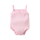 Akarana Baby Spaghetti Strap Bodysuit Baby Romper (0-6M Pink)