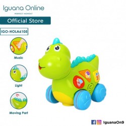 Iguana Online Interactive Miniature Automated Talking and Singing Dino Toy with Educational Activities and Lights