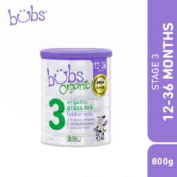 Bubs Organic® Grass Fed Toddler Milk Stage 3 800g